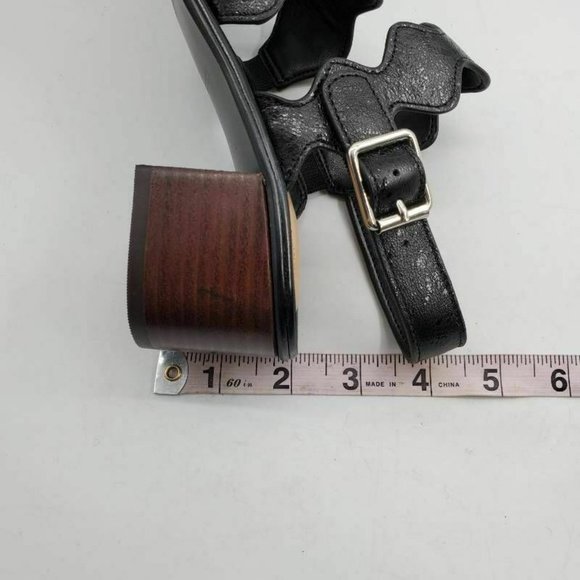 Marc Fisher Omalla Strappy Sandals Black 5.5 New - Picture 7 of 10